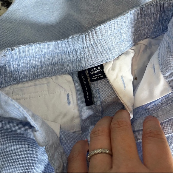 Janie and Jack oxford vest and pants - Picture 10 of 11